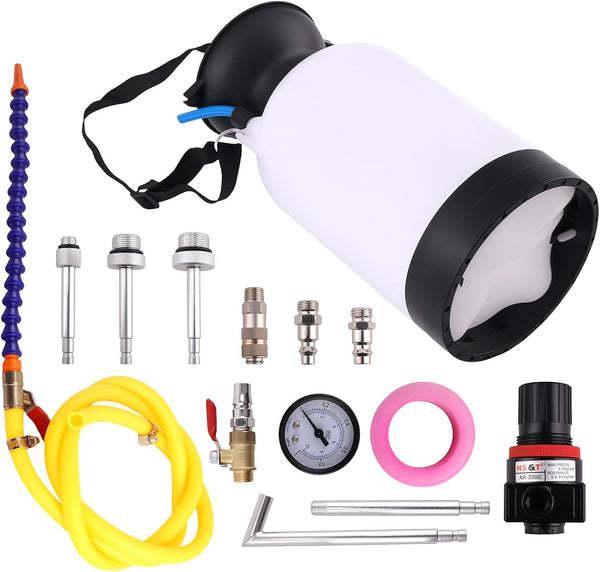maXpeedingrods ATF Gearbox Oil Fluid Filling System Tool Kit for VW Audi 09G 01J CVT Benz 722.9 Transmission with Adapters