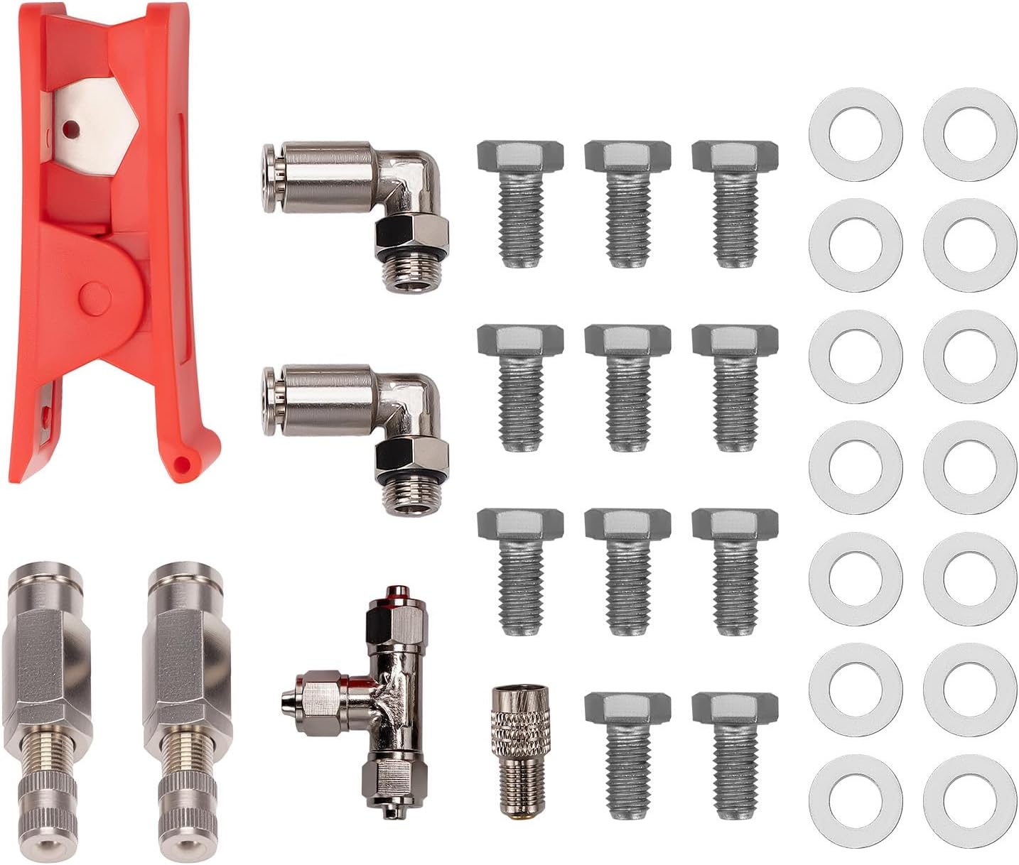 maXpeedingrods Air Suspension Kit for Mercedes-Benz Sprinter 2006-2020, Single rear wheel RWD and FWD, 2 x Air Spring + 7 x Mounting Bracket +Airline + Mounting Bolts, 4000kg