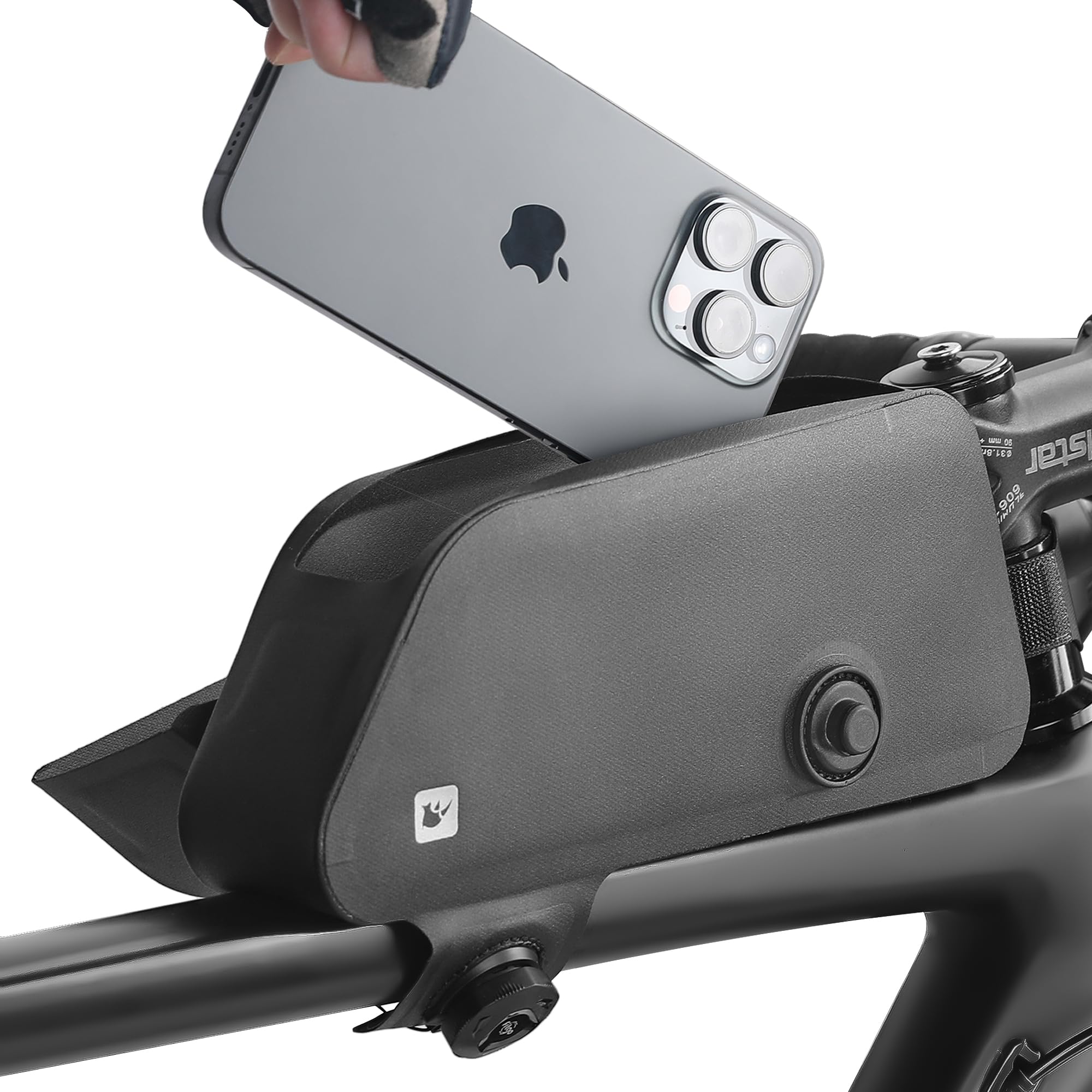 Rhinowalk Bike Top Tube Bag Bike Frame Bag Fully Waterproof and Stable Bicycle Frame Bag Bicycle Bag Professional Cycling Accessories for Mountain