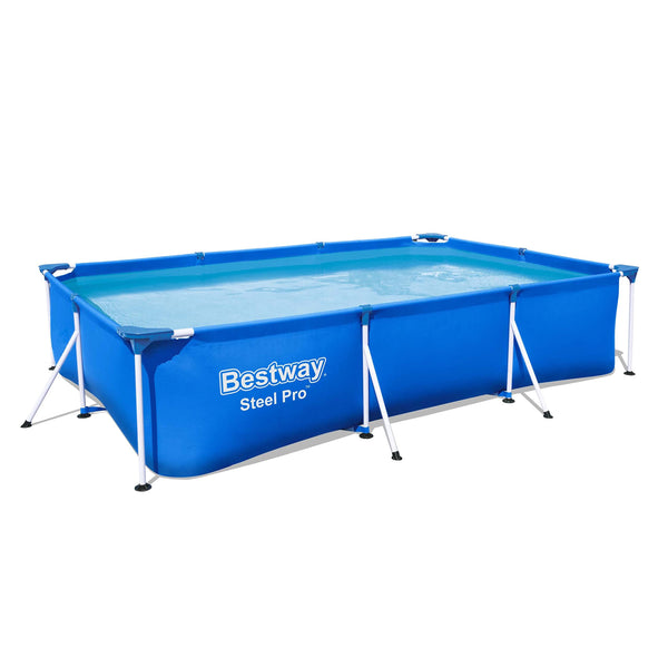 Bestway Steel Pro | Metal Frame Above Ground Pool, Family Outdoor Pool 9.10ft