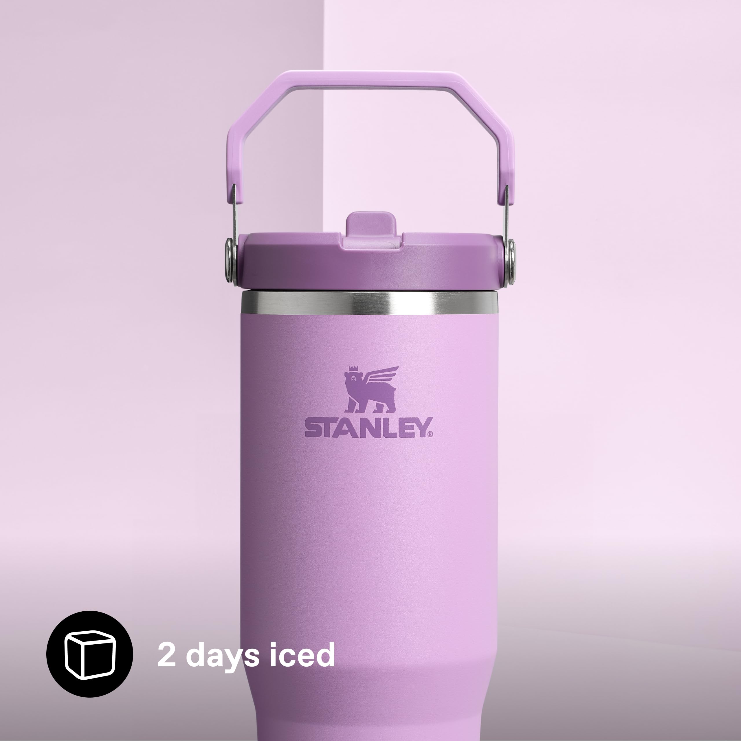 Stanley Flip Straw Tumbler 1.0 Water Bottle With Straw 0.89L - Keeps Cold For 12+ Hours - Easy To Carry - Dishwasher Safe - Stainless Steel Thermal Flask - BPA-Free Travel Mug - Navy