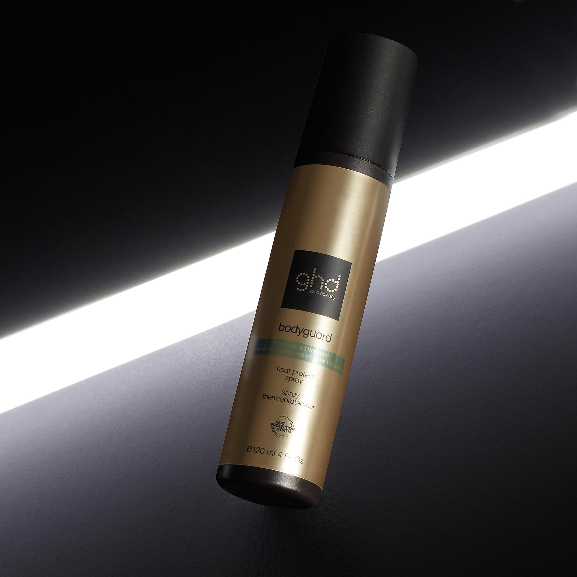 ghd Bodyguard Heat Protect Spray - Invisible & Lightweight Heat Protection, Protects Against Heat Damage, Hair Looks & Feels Healthier - 120ml
