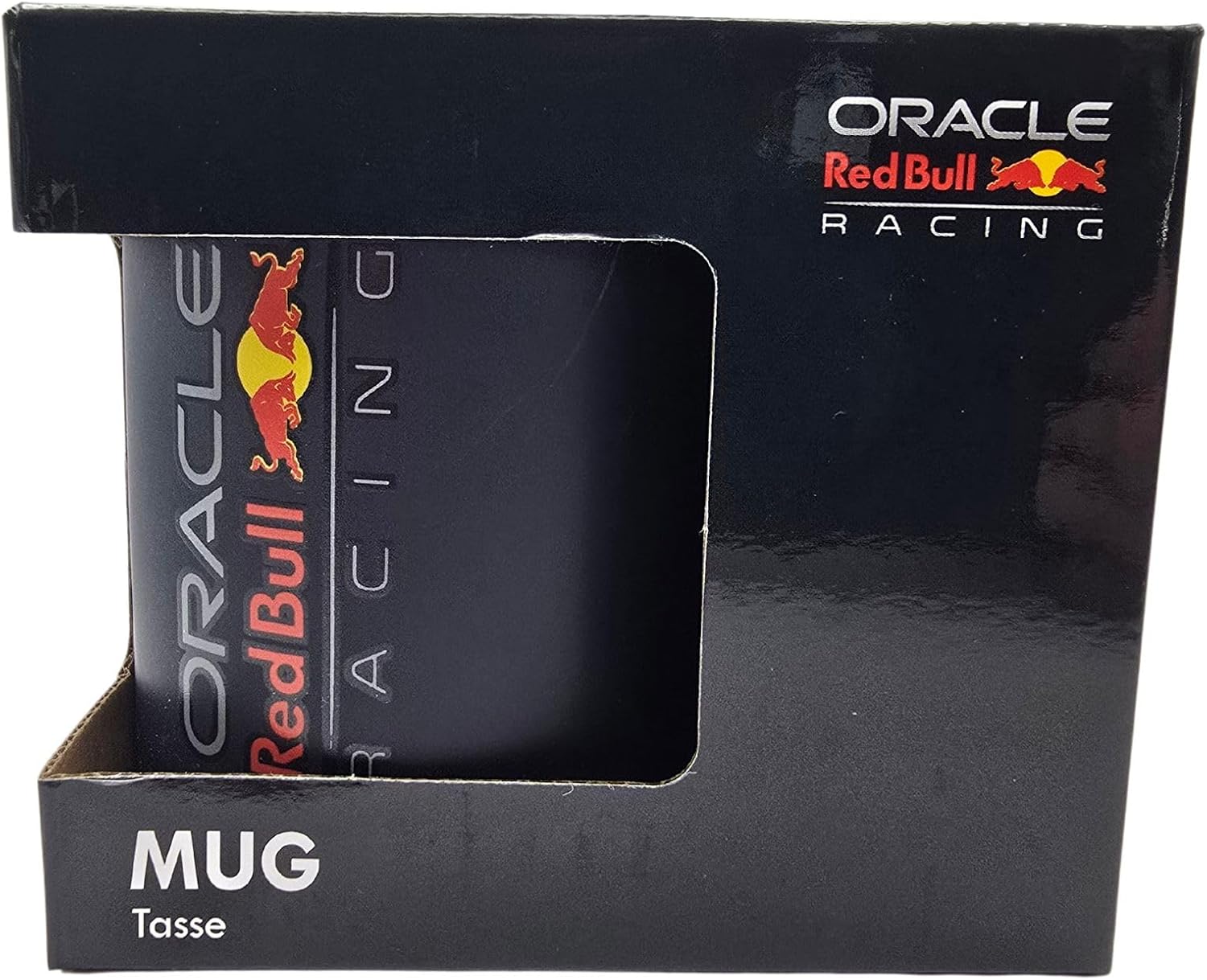 HOX Oracle Red Bull Racing Ceramic Mug in Gift Box – Official F1 Team Drinkware, 11oz