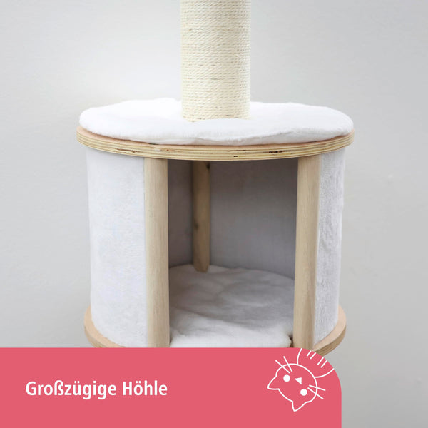 Kerbl Dolomit Cat Tree, 168 cm, White