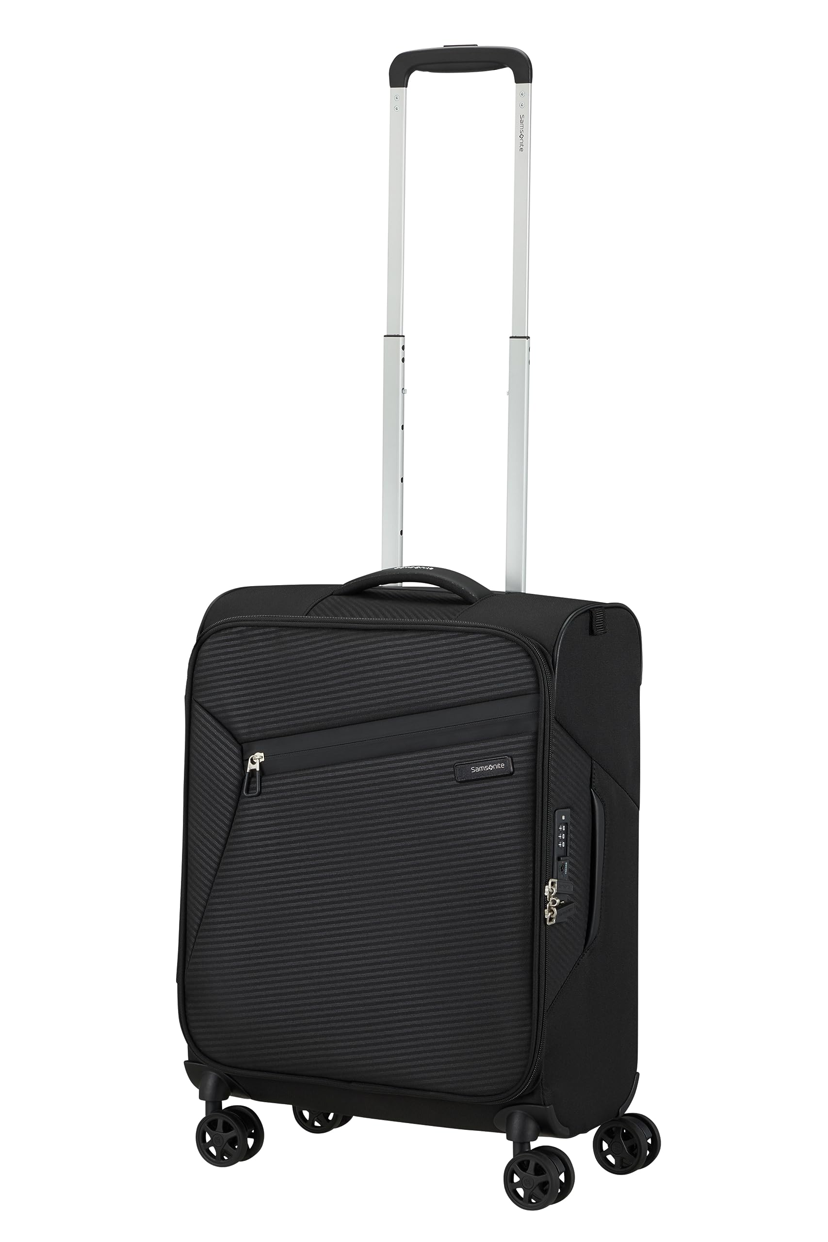 Samsonite Litebeam - Spinner S, Hand Luggage, 55 cm, 39 l, Black (Black)