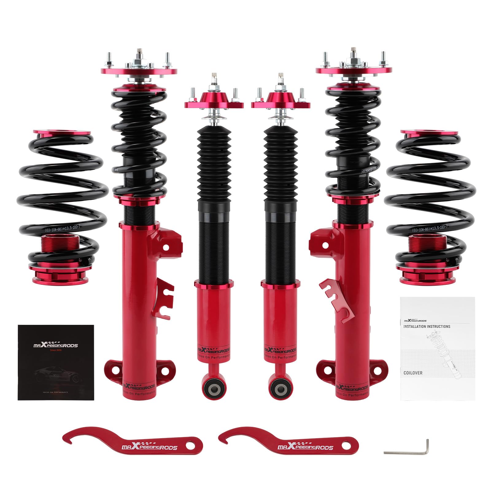 maXpeedingrods Coilovers Suspension For E36 318i, 318is, 323i, 323is, 325i, 328i, 320i