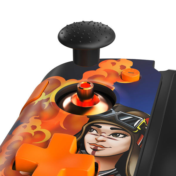 CRKD Nitro Deck+ Handheld Pro Controller for Nintendo Switch & OLED Model - TV Dockable - Programmable Sidekicks & Back Buttons - TruCollection System (Rocket League Gold Edition)