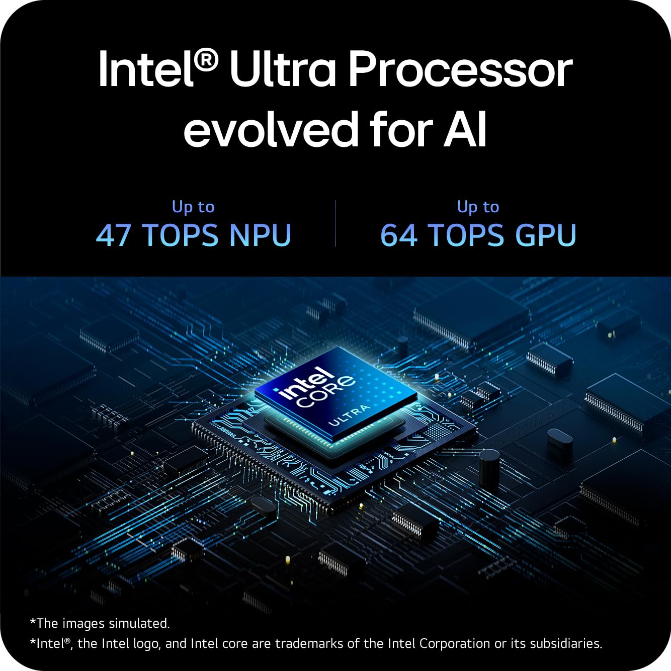 LG gram 16Z90TL - 16 Inch 2.5K IPS Ultra-Lightweight Laptop, Intel Core Ultra 7 256V 47TOPS NPU - EVO Edition, 16GB RAM, 1TB SSD, Windows 11 Home, gram Hybrid AI, Copilot+ PC, Black (2025)