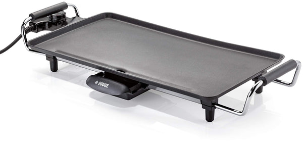 Judge Electric Table Top Grill Teppanyaki Hot Plate 43cm x 23cm 2000W - 2 Year Guarantee