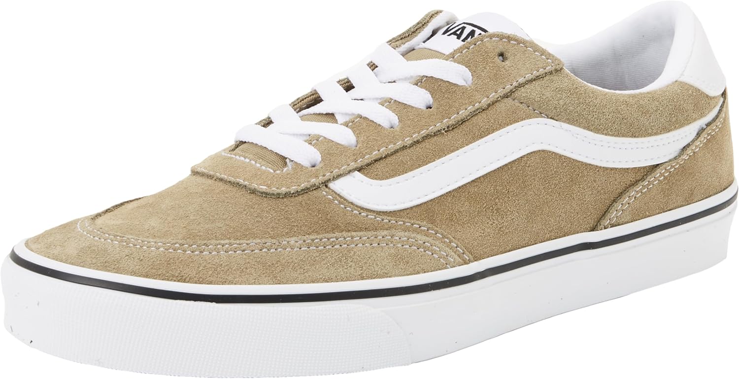 Vans Men's Brooklyn Canvas Trainers, White/White