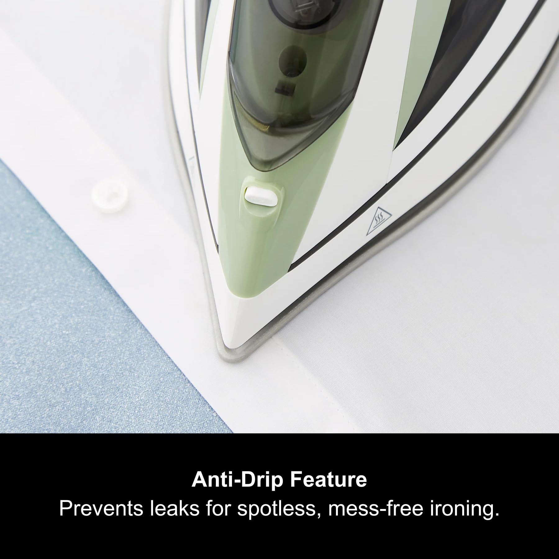 Morphy Richards Steamflow Turbo Steam Iron, Non Stick Ceramic Soleplate, 35g Output, Temperature Controls, Anti-Scale and Drip, 450ml Water Tank, 2.5M