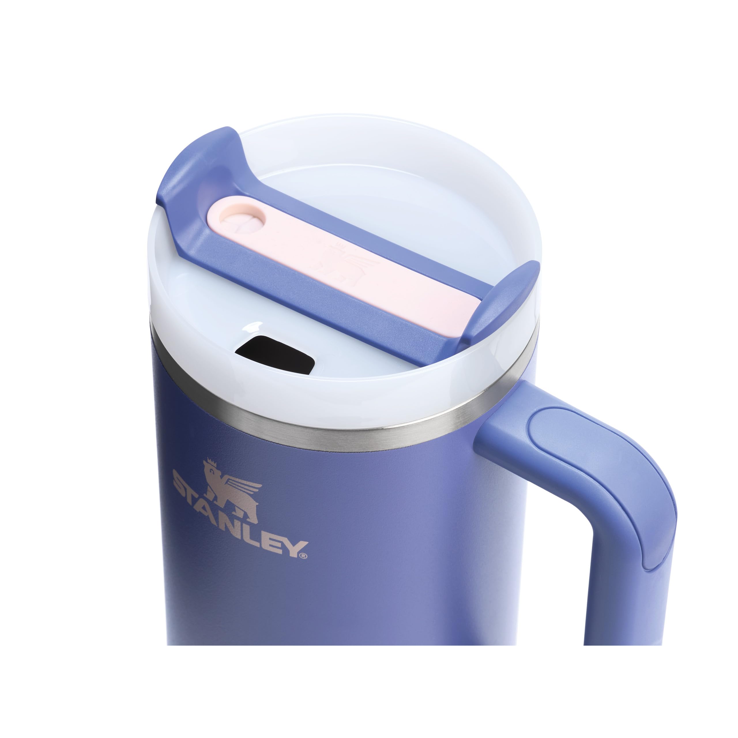 STANLEY Quencher H2.0 Flowstate Tumbler 1.2L - Cold for 11 Hours - Iced for 48 Hours - Metal Water Bottle with Straw, Handle and Lid - Dishwasher Safe - Travel Mug for Cold Drinks