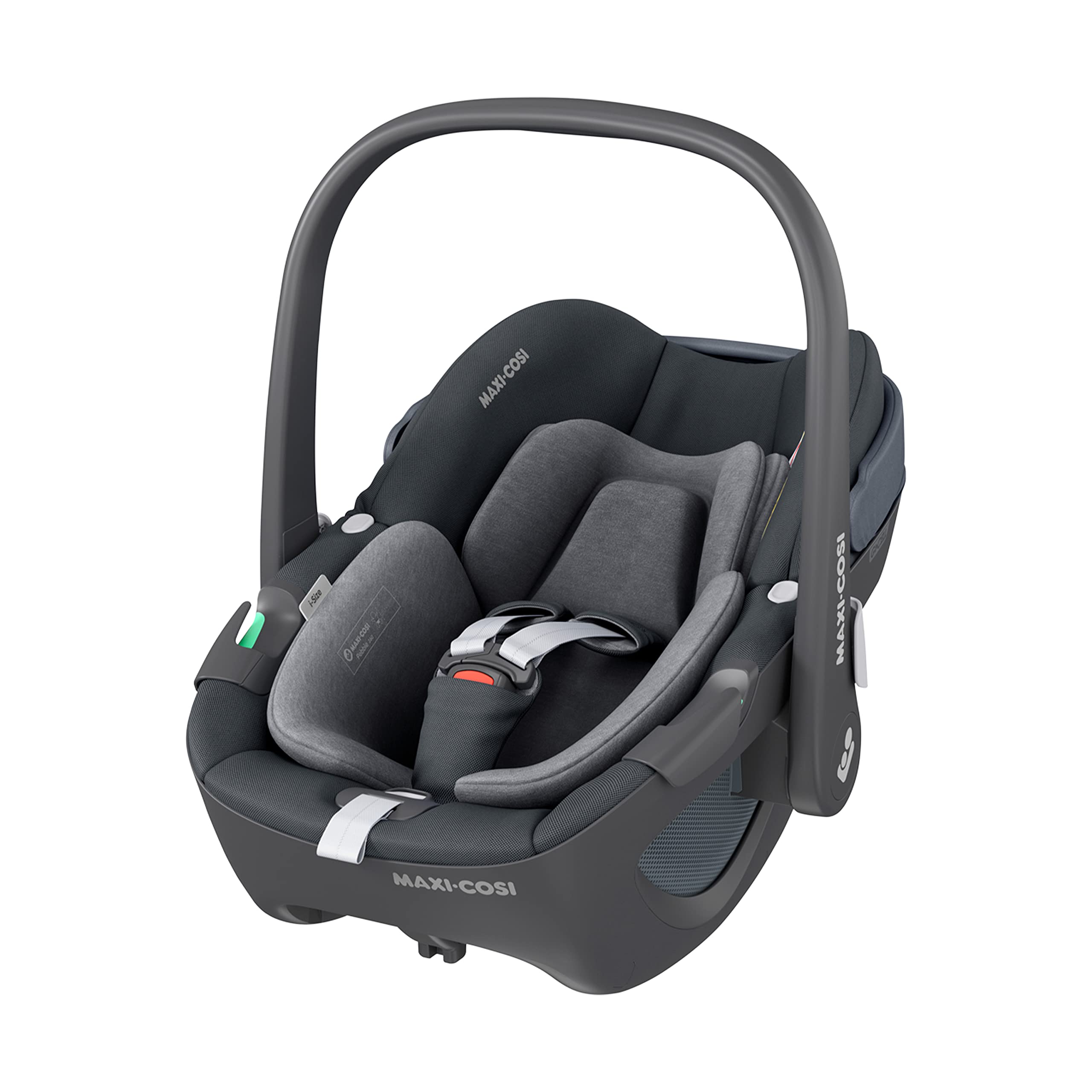 Maxi-Cosi FamilyFix 360 i-Size Base, Rotating Car Seat System, 360 Swivel ISOFIX Base, 0-4 Years (40-105 cm), One-Hand FlexiSpin Rotation, TravelSafe Rotation Control, Click & Go, Black