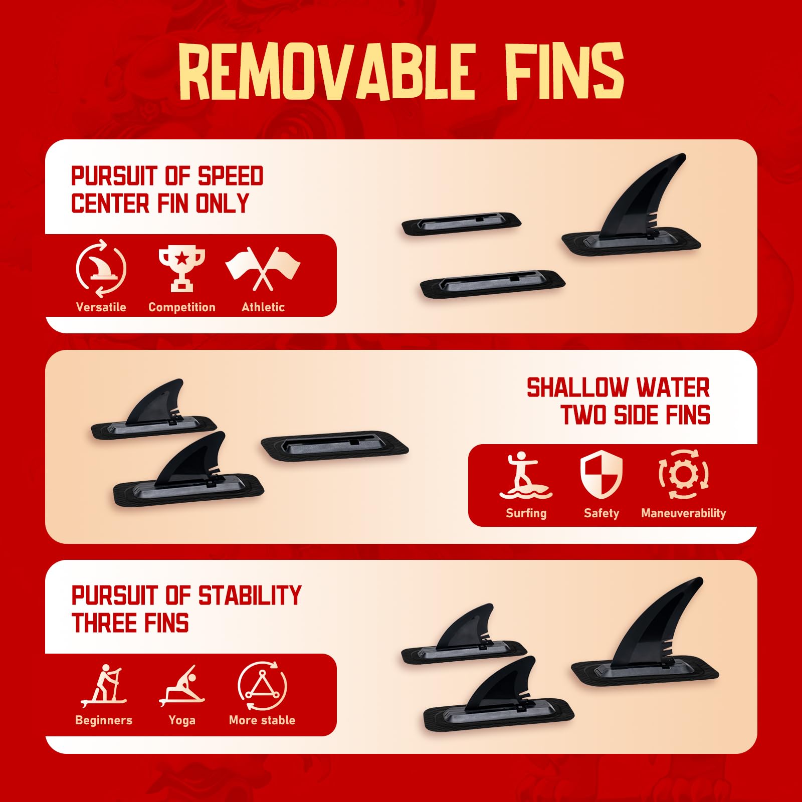 FEATH-R-LITE 10' &11' Inflatable Ultra-Light Stand Up Paddle Board for All Skill Levels Included with SUP, Adj Paddle, Pump, Backpack, Leash