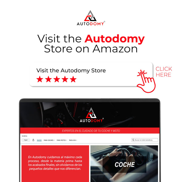 Pack 6 Units Car Rear View Mirror with Striped and Arrows Design | Rear View Mirror Adhesive with Stripes Fringes | Universal Car Mirror Stickers (Red)