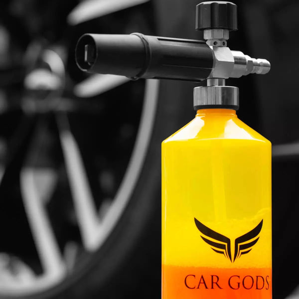 Car Gods Snow Foam Cannon/Lance - High Density Foaming Capabilities - Holds Up To 1L Of Concentrate