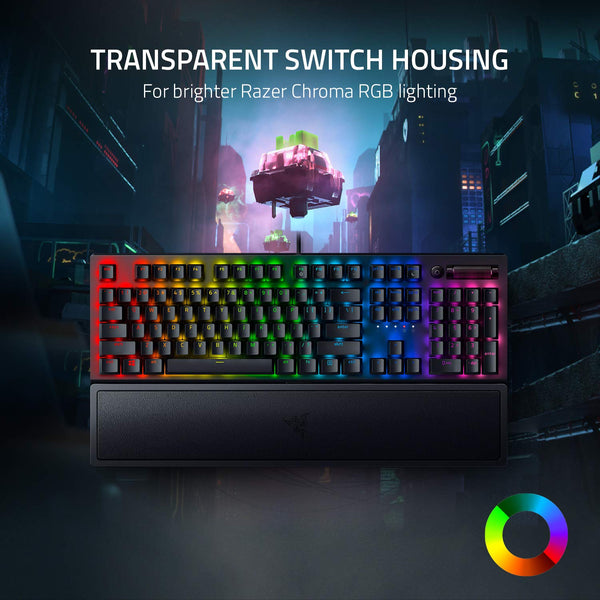 Razer BlackWidow V4 X Minecraft Edition - Mechanical Gaming Keyboard - Chroma RGB (Green Mechanical Switches, 6 Dedicated Macro Keys, Doubleshot ABS Keycaps) US Layout | Minecraft