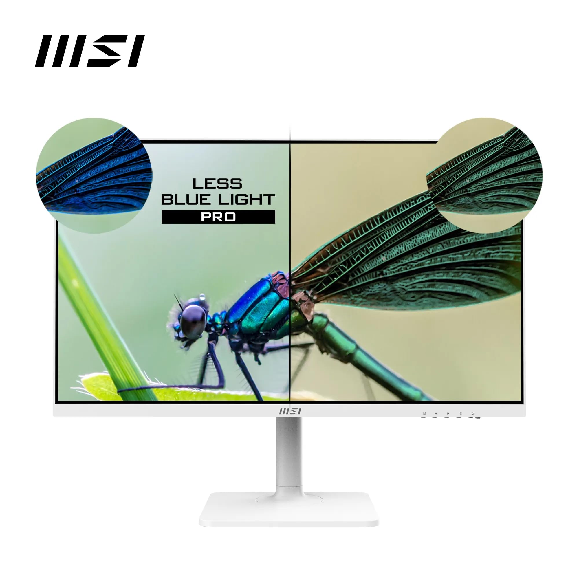 MSI PRO MP273QW E2 27 Inch WQHD Office Monitor - 2560 x 1440 IPS Panel, 100 Hz, Eye-Friendly Screen, Built-in Speakers, Tilt-Adjustable - HDMI 2.0b, DP (1.2a)