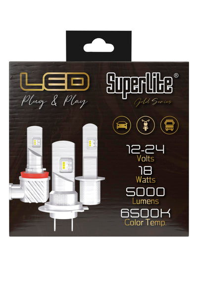 Superlite Set of 2 T10 Bulbs with 18 Leds from the Blue Series range. CanBus Technology and 6500K Colour Temperature. Ideal for Car and Truck.