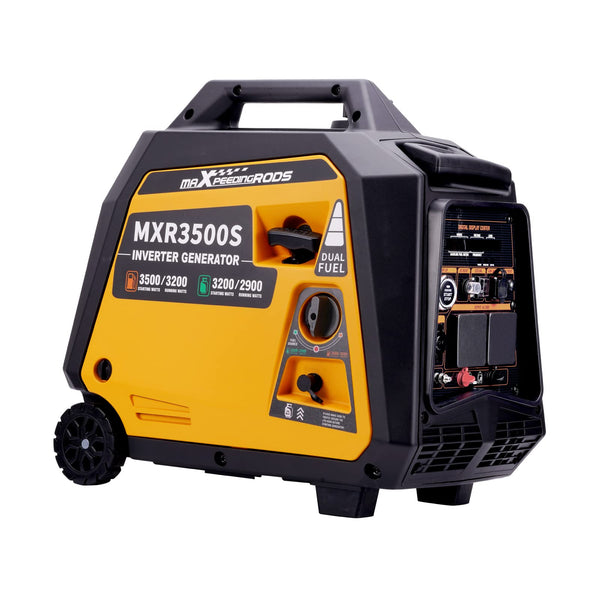maXpeedingrods 5500W Portable Inverter Generator Petrol Silent Pure Sine Wave Generator for Camping, RV Travel,Home,or Jobsites