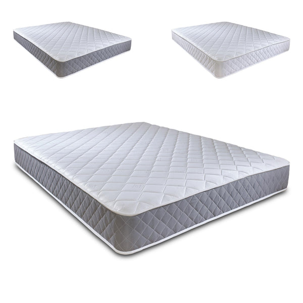 Extreme Comfort Spring Coil Diamond Grey Essentials Mattress | 5ft King (150cm x 190cm) Foam Free Spring Coil | Plush Feel | Cooltouch Plus Sleep