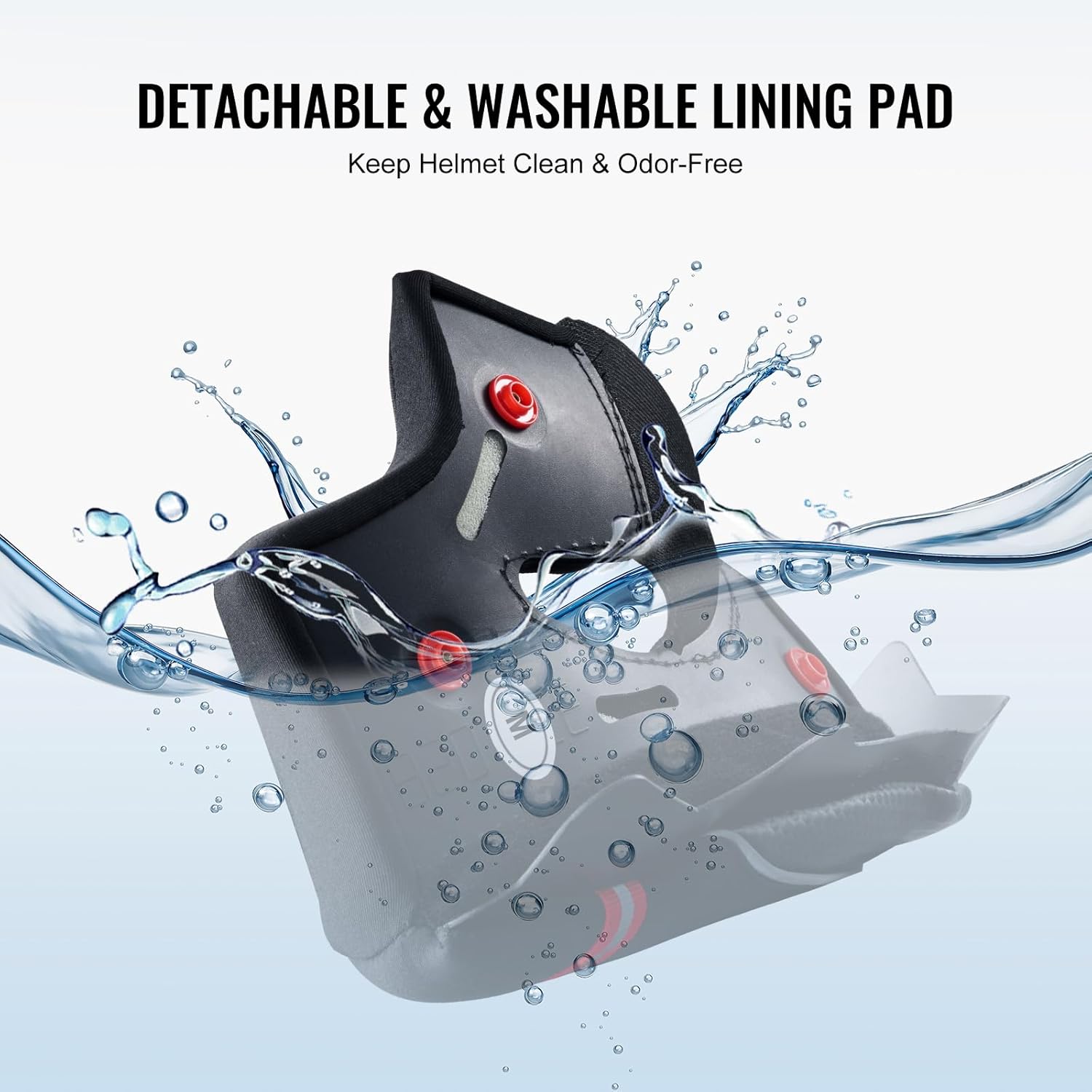 VEVOR Motorcycle Helmet, Full Face, Smart Street ABS & High Density Helmet with Bluetooth Slot & Interchangeable Lens, DOT Approved Comfortable Motocross Helmet, Fit for Youth & Adults