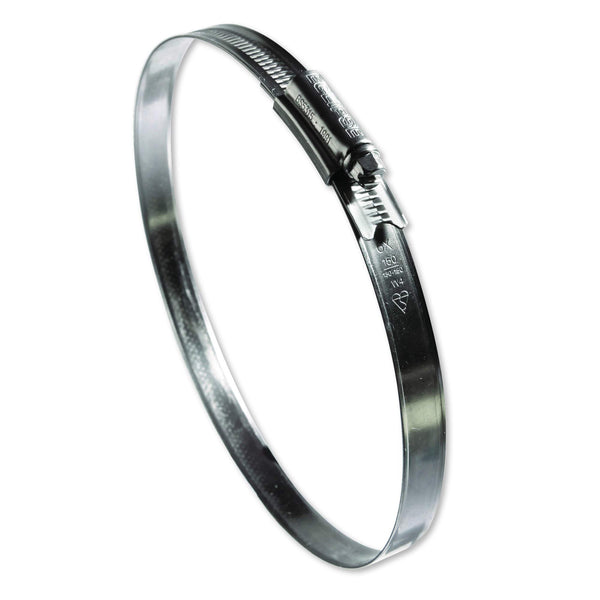 Eclipse Professional Tools ECW1-2A W1 Box of 10 35-50mm (1 ⅜" - 1 ¾") Mild Steel Worm Gear Hose Clamps