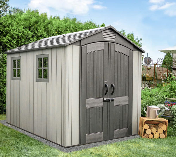Lifetime 60282 Outdoor Storage Shed, 7 x 12 ft.