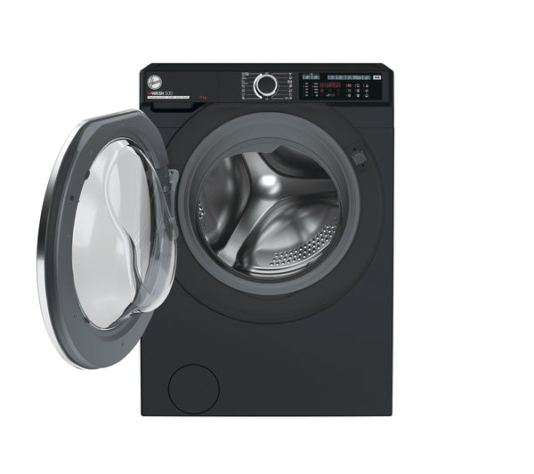 Hoover H-WASH 500 10kg Freestanding Washing Machine, 1400 RPM, A Rated, ECO‑Power Inverter Motor, hOn App, 60 Programmes, Care Dose, Power Care System, White, 60x59x85 cm ‑ HW 410AMC/1-80