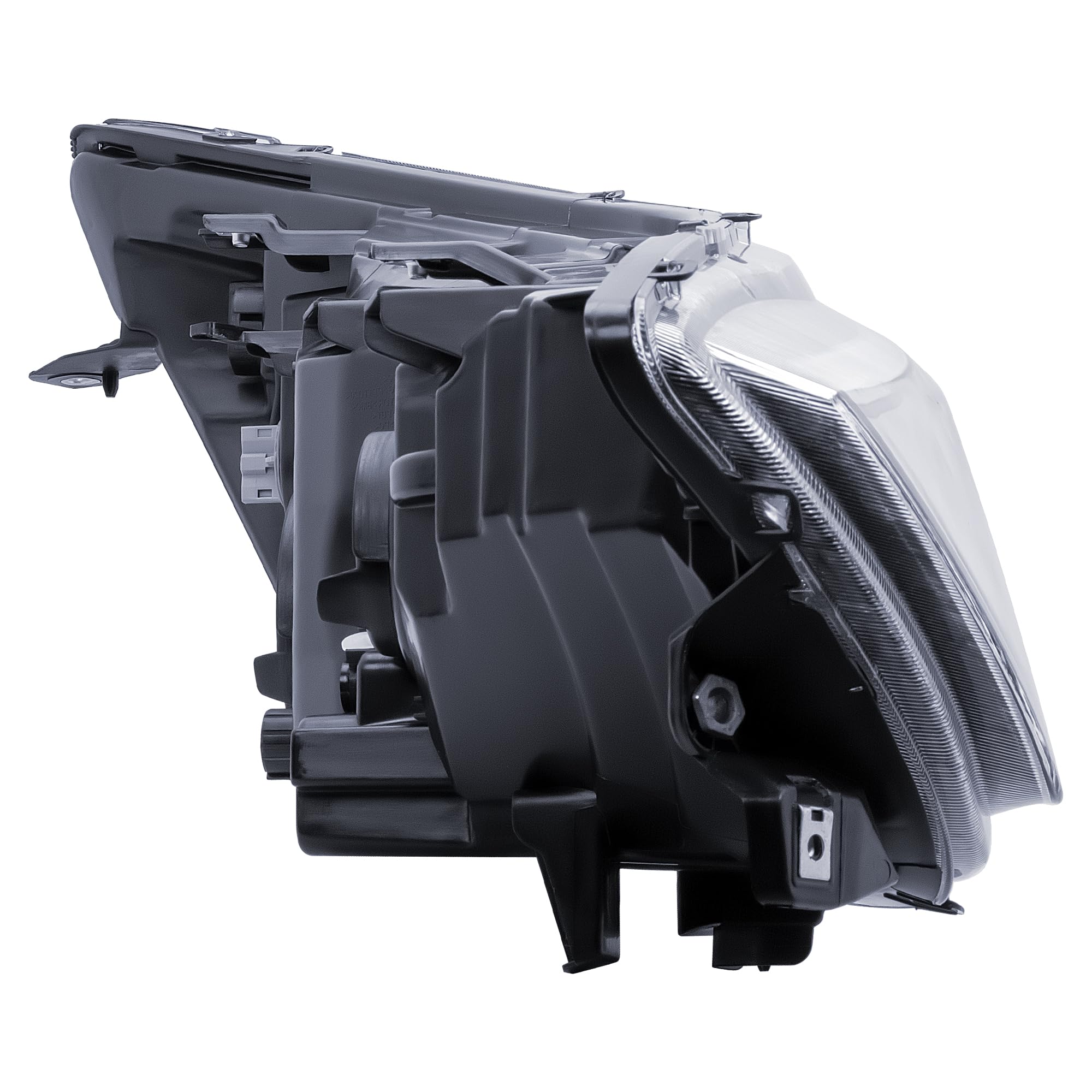 Replacement Passenger Left Side N/S Headlight Head Lamp Electric Adjustment with Round Plug for IVECO Daily 2014-2019