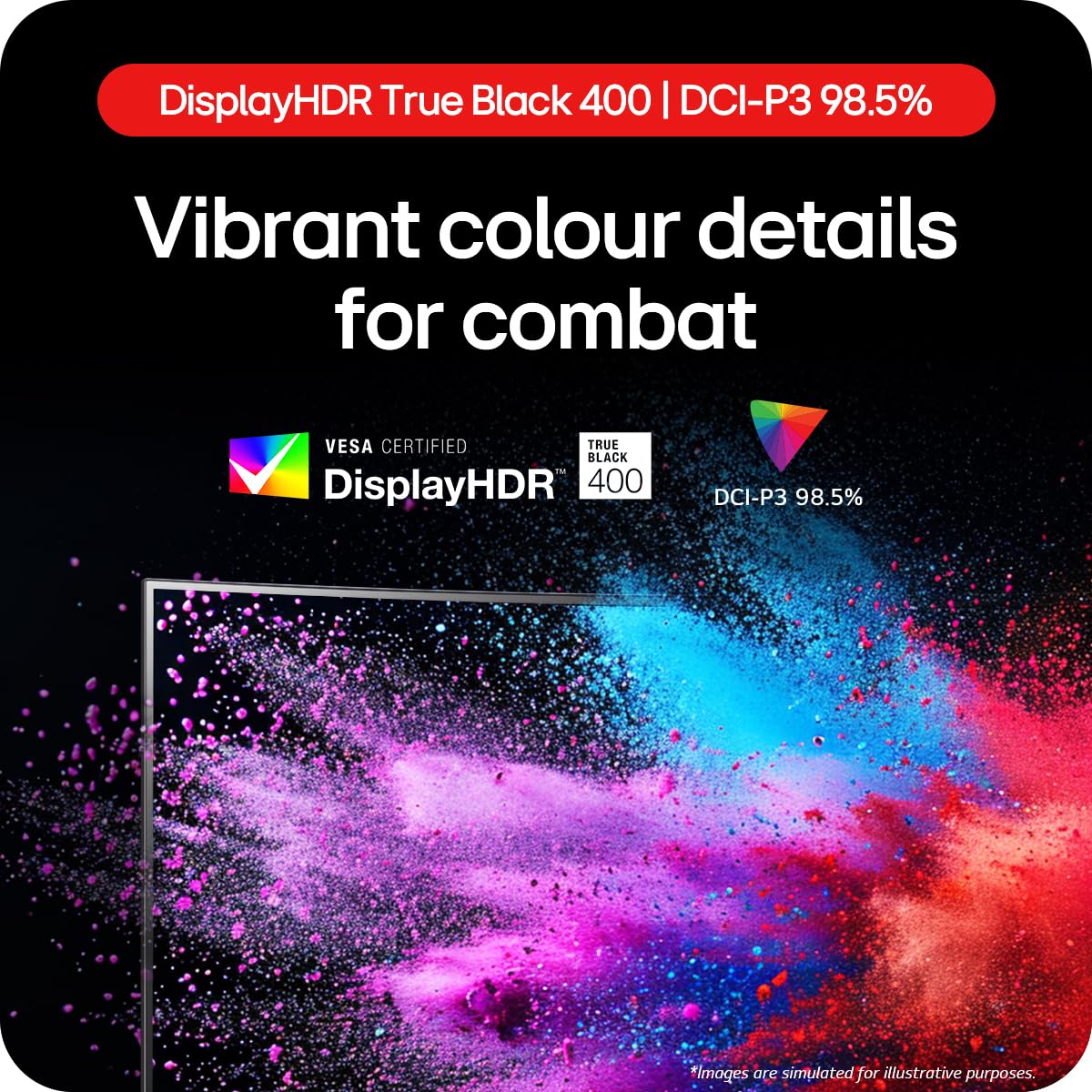 LG UltraGear OLED Gaming Monitor 32GS95UV-B, 32 inch UHD 4K, Dual mode 4K: 240Hz / FHD: 480Hz, 0.03ms Response Time, NVIDIA G-Sync & AMD FreeSync Premium Pro, 7W Stereo speakers, DisplayPort, HDMI 2.1