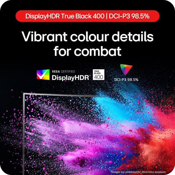 LG UltraGear OLED Gaming Monitor 32GS95UV-B, 32 inch UHD 4K, Dual mode 4K: 240Hz / FHD: 480Hz, 0.03ms Response Time, NVIDIA G-Sync & AMD FreeSync Premium Pro, 7W Stereo speakers, DisplayPort, HDMI 2.1