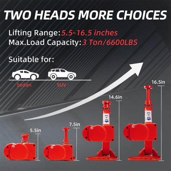 ROGTZ 12V Electric Scissor Jack – Low Profile 3 Tonne Car & Trailer Floor Jack Kit | Emergency Tyre Change & Repair Set with LED Light & Auto‑Lock | Carrying Case Yellow