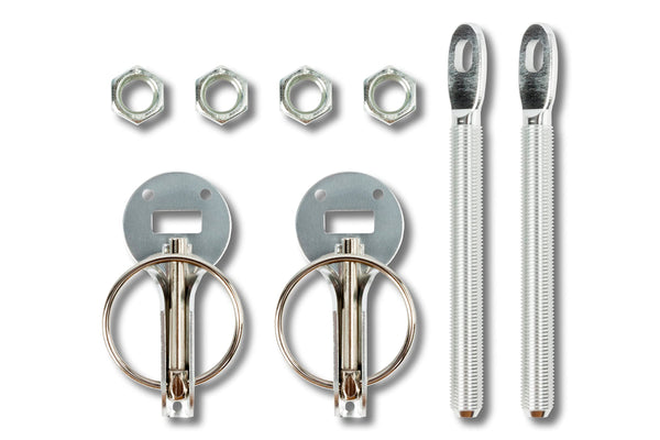 OCC MOTORSPORT BLACK KIT CLOSURE OF BONNET WITH SPRING