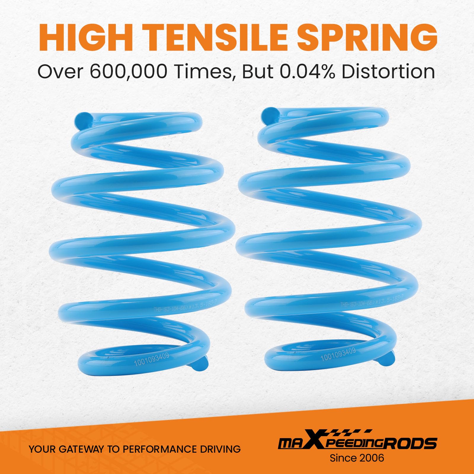 maXpeedingrods Coilovers Shock Suspension for BMW E46 3 Series 316i 318i 320i 323i 325i 328i 330i 1998-2006 - Red