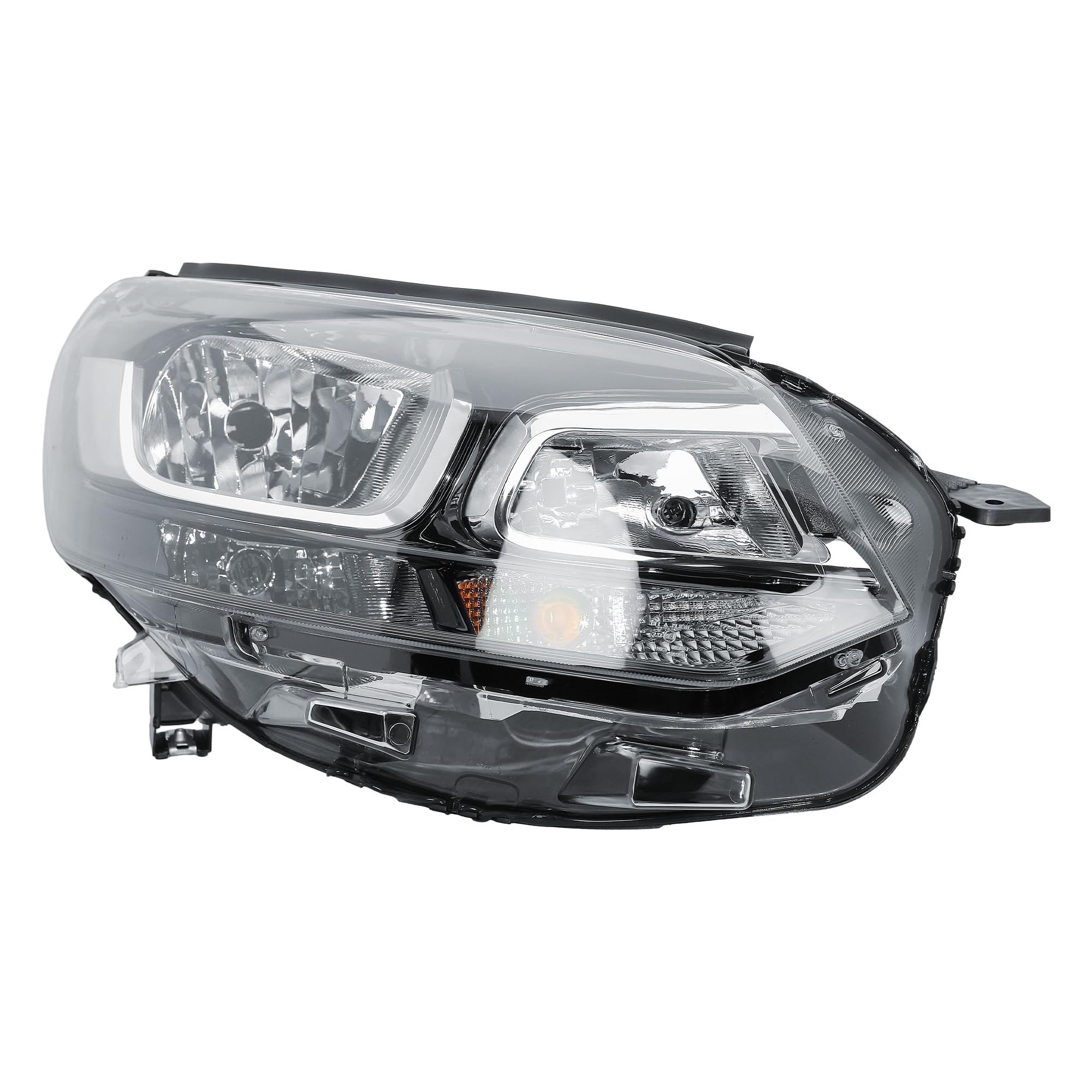Replacement Passenger Left Side N/S Headlight Head Lamp Electric Adjustment for Vauxhall Vivaro Citroen Dispatch 2016-2023 Fiat Scudo 2023-2024