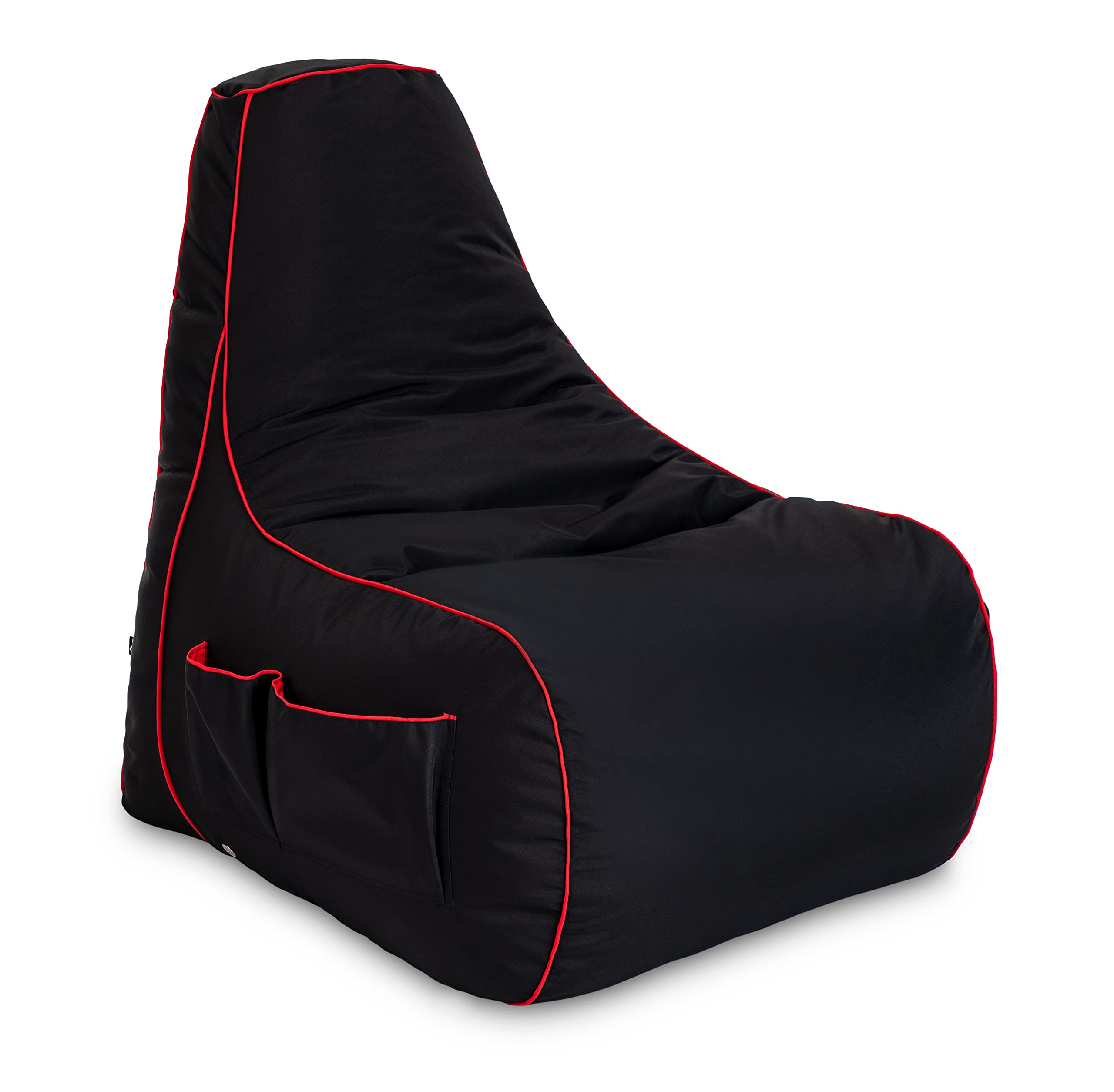 Game Over Lich Blade Video Gaming Bean Bag Chair | Indoor Living Room | Side Pockets for Controllers | Headset Holder | Ergonomic Design for the Dedicated Gamer