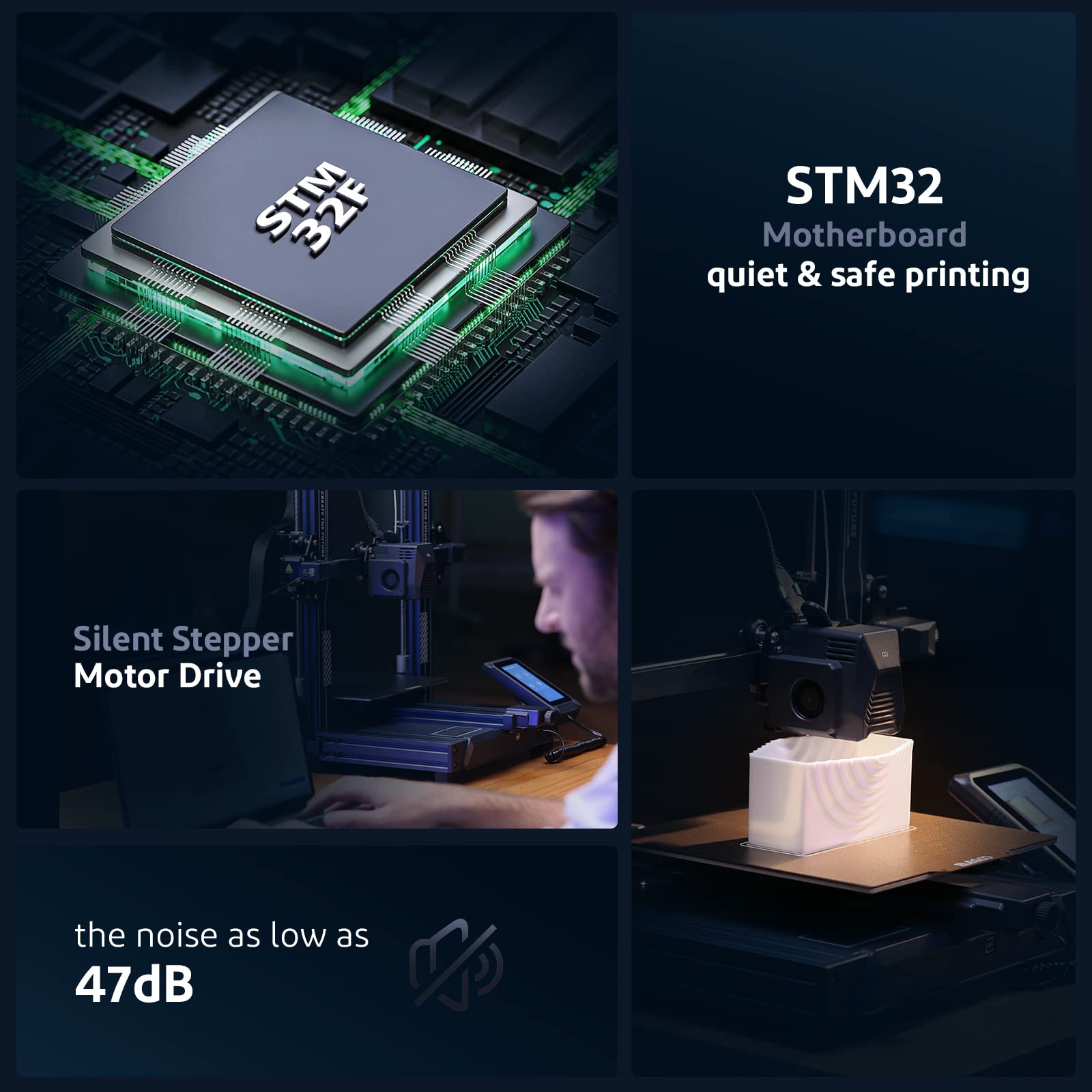 ELEGOO Neptune 4 3D Printer, 500mm/s High-Speed Fast FDM Printer with Klipper Firmware, Auto Leveling and Direct Extruder, Easy Assembly for Beginners, 225x225x265mm Printing Size