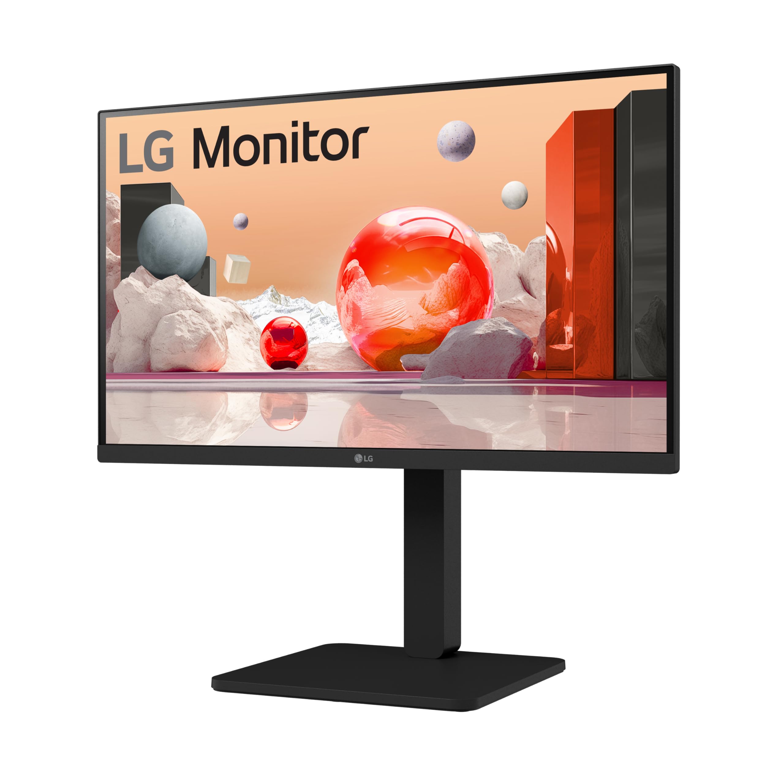 LG Electronics Monitor 27MR400-B, 27 Inch, Full HD 1080p, 100Hz, 5ms GtG, IPS Panel, AMD FreeSync, Smart Energy Saving, Anti-Glare, HDMI, Matte Black