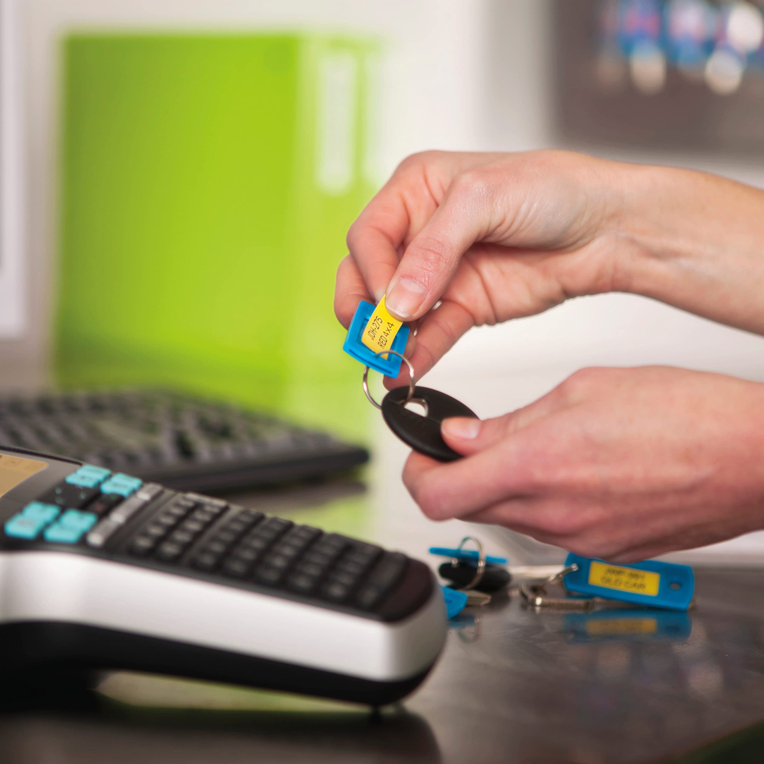 DYMO LabelManager 420P Label Maker | High Performance Rechargeable Portable Label Printer | Computer Connection | Print Barcodes, Logos & Graphics