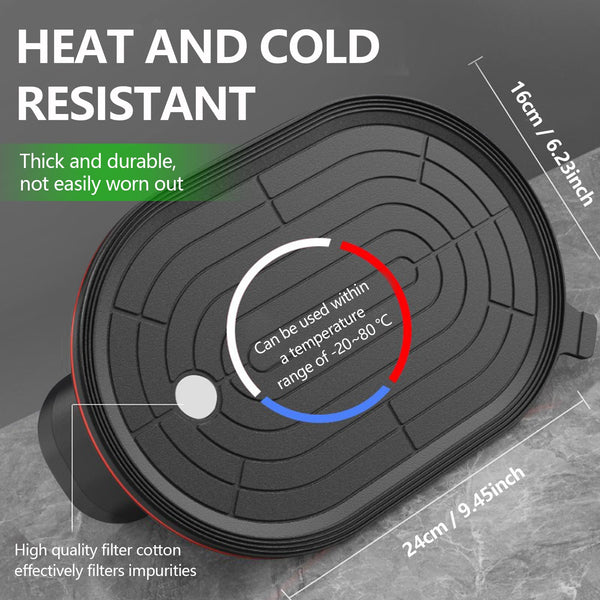 Procci Electric Battery Suction Cup – Cordless Vacuum Lifter for Tiles, Glass, Marble – Dual Motors, 300 KG Suction, LCD Display, 4500mAh Battery, 12h Runtime – for Smooth & Lightly Textured Surfaces