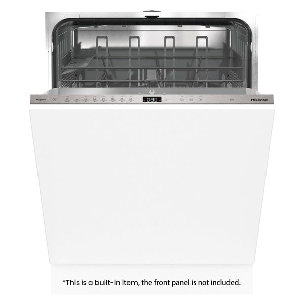 Hisense HS622E90WUK Freestanding Standard Dishwasher 85cm High - E Rated, White, 24 x 23 x 33 inches (L x W x H) [Energy Class E]