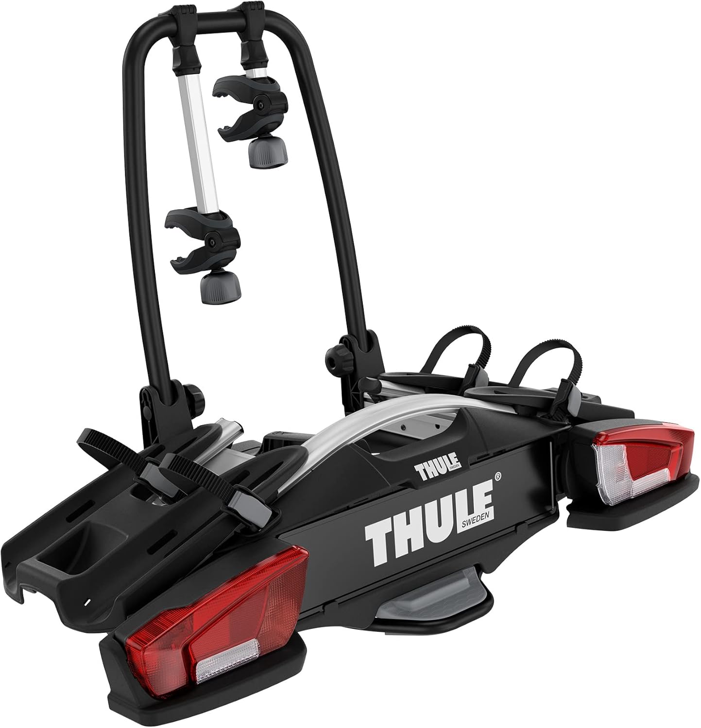Thule VeloCompact 2bike 13pin UK, black, aluminum, One Size