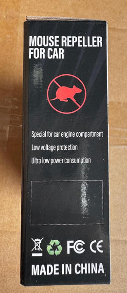 Rodent Repeller Ultrasonic Under Hood,Repeller to Keep Pine Martens,Anti-Martor Repellent,Pest Mouse Repeller for Car,Garage,Warehouse,Rat Rodent Pest Animal Deterrent for Vehicle Protection Indoor