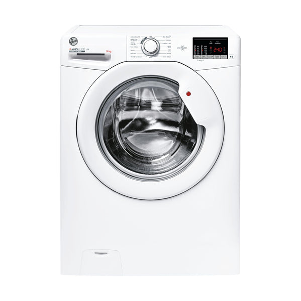 Hoover H-WASH 350 9kg Freestanding Washing Machine, 1400 RPM, A Rated, ECO-Power Inverter Motor, hOn App, 60 Programmes, Eco Doser, Power Care System, Graphite, 60x54x85 cm - H3WPS496TAMBR680
