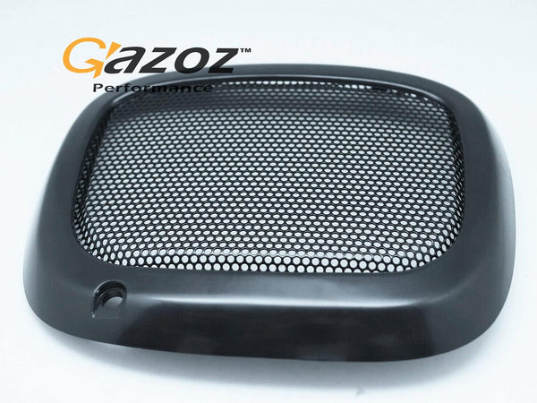 GAZOZ PERFORMANCE JDM Bumper Fog Lights Lamp Mesh Cover compatible with 2002-2003 Impreza WRX STI BUGEY