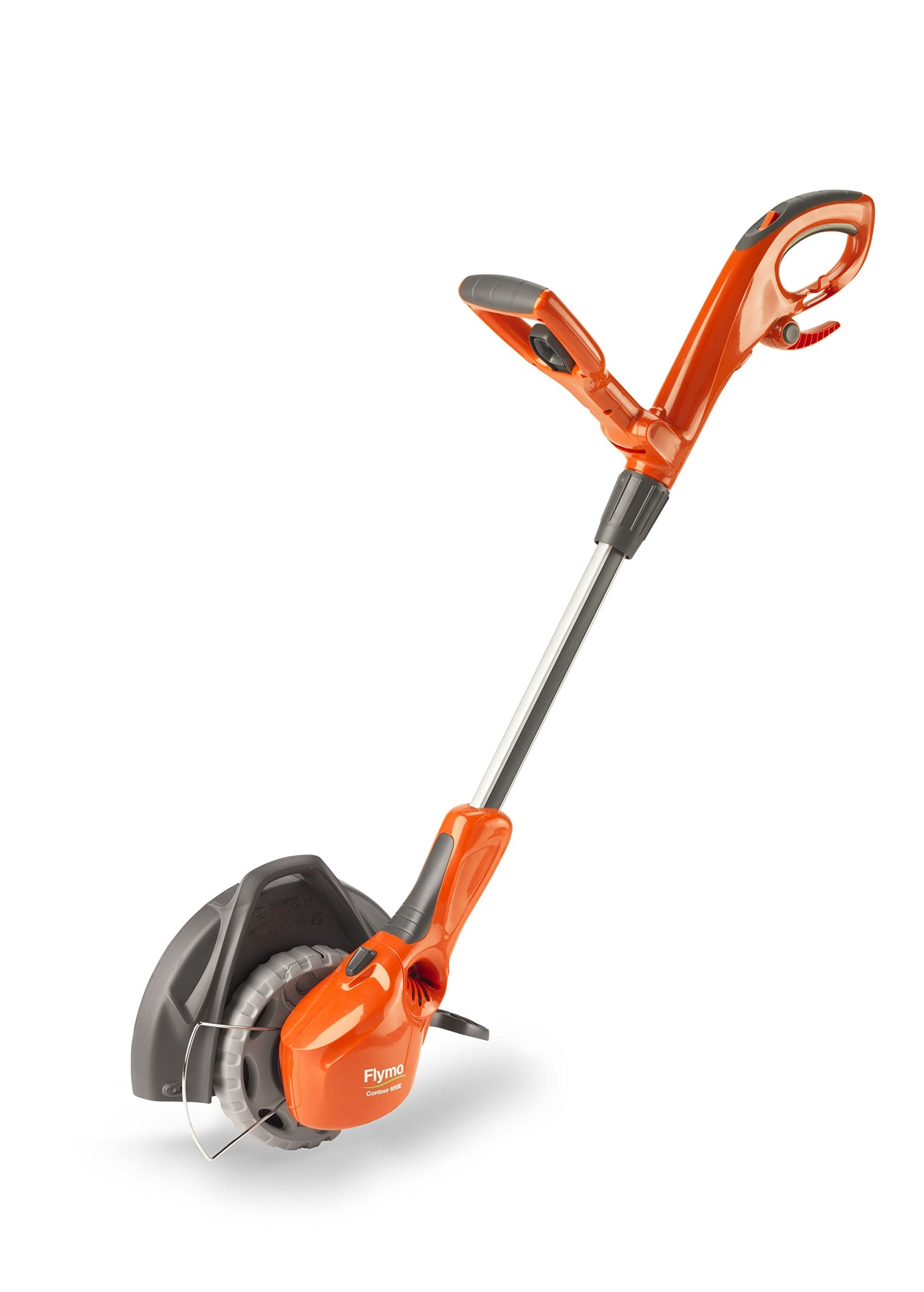 Flymo Contour 500E Electric Grass Trimmer and Edger, 500 W, Cutting Width 25 cm, Orange