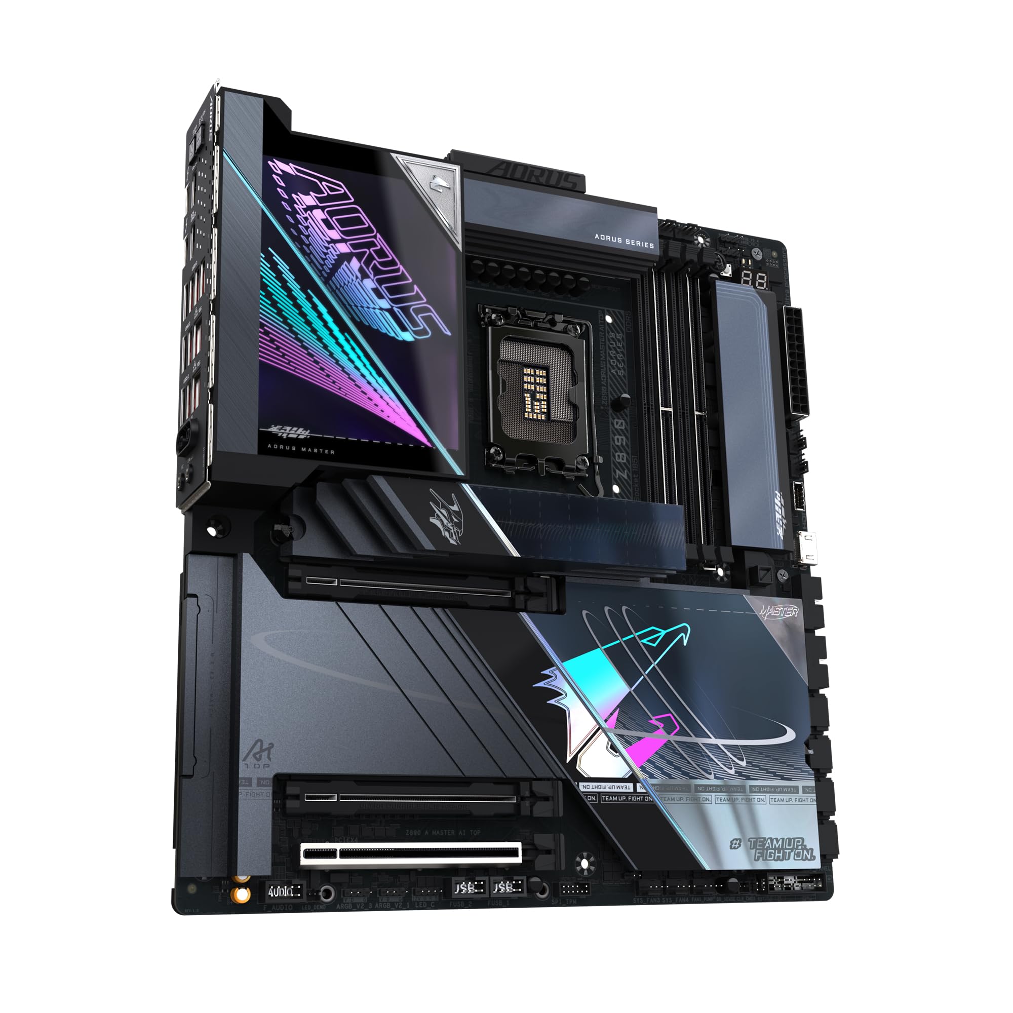 GIGABYTE Z890I AORUS ULTRA Motherboard - Supports Intel Core Ultra (Series 2) CPUs, 8+1+2 phases VRM, up to 8800MHz DDR5 (OC), 1xPCIe 5.0 + 1xPCIe 4.0, Wi-Fi 7, 2.5GbE LAN, Thunderbolt 4