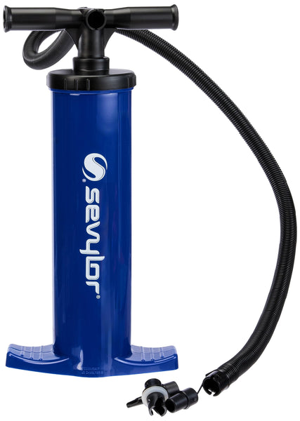 Sevylor Tahaa Kayak, Inflatable Canoe for 2 persons, Inflatable Boat, Paddle Boat with Robust PVC Outer Shell, Straps for Fastening Luggage, Bar Construction for High Stability on the Water