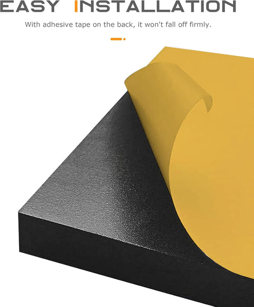 Flaconi 4pcs Car Door Edge Protector Guards,Garage Wall Protectors,Wall Bumper Guard Eva Foam Sheets,Garage Door Edge Protection Anti-scratch Car Parking Protector,Fits Garages,Outdoor Parking Lots